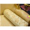 Image 2 : GOLD TONE SITTING ROOM 3 SEAT SOFA