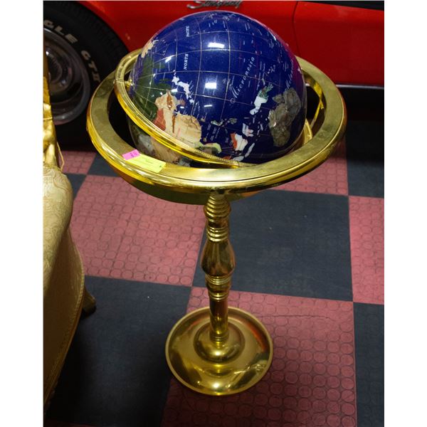 GLOBE ON PEDESTAL