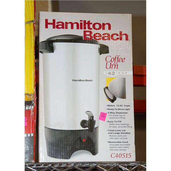 HAMILTON BEACH 42 CUP COFFEE URN