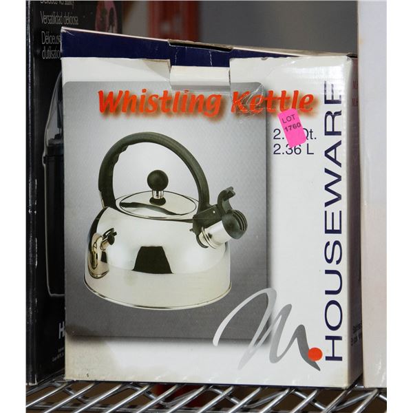 WHISTLING KETTLE CHROME