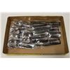 Image 1 : FLAT OF 18 STAINLESS STEEL TABLE SPOONS