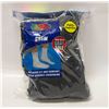 Image 1 : BLACK CREW SOCKS 12-16 SIZE PACK OF 6