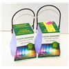 Image 1 : 2 COLOR CHANGING LED CITRONELLA CANDLES 20+ HRS