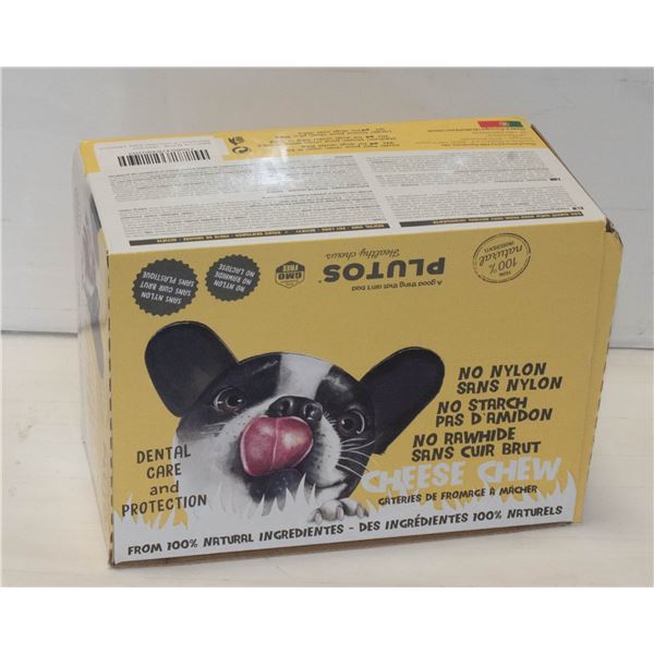 CASE OF PLUTOS 100% NATURAL DOG CHEWIE BONES