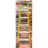 Image 1 : 6' STEP LADDER - FIBERGLASS (YELLOW);