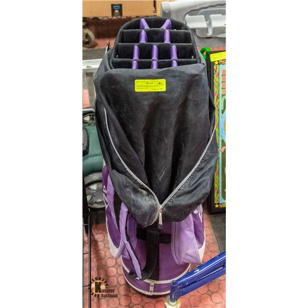 WOMAN'S LYNX GOLF BAG 14 DIVIDERS C/W