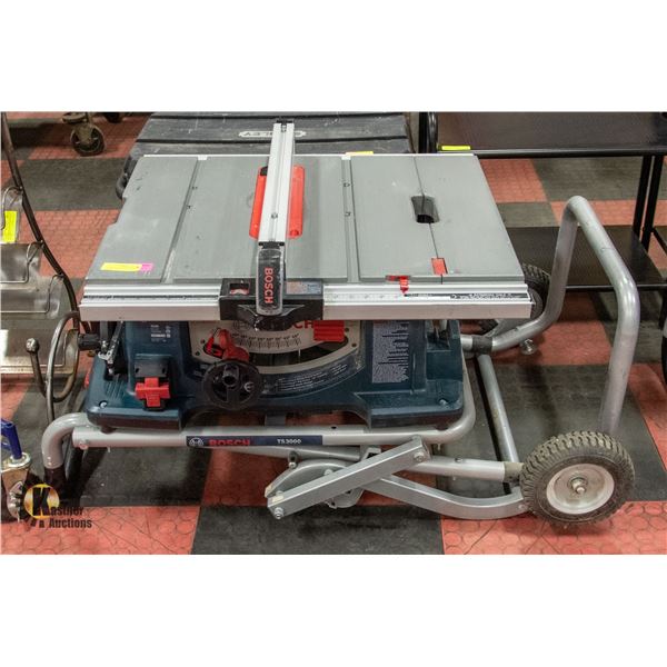 BOSCH 4100 10" PORTABLE TABLE SAW WITH BOSCH