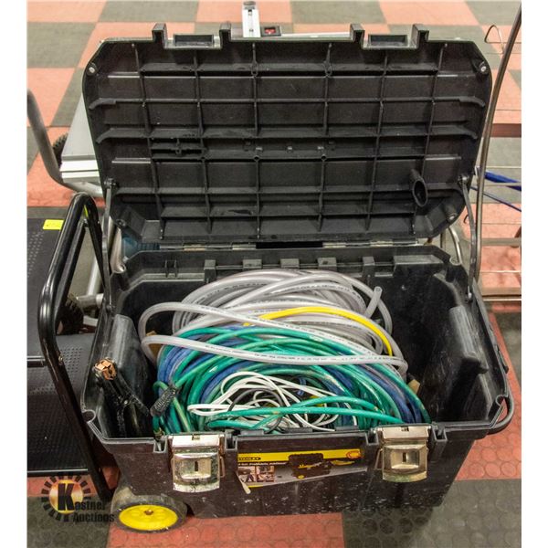 STANLEY 24 GAL ROLLING PRO MOBILE JOBCHEST WITH