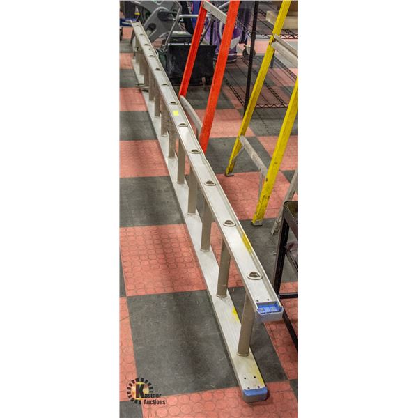 12' LADDER (FIXED) - ALUMINUM;