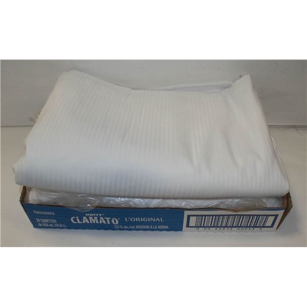 FLAT OF 2 REPACKED KING SIZE DUVET COVERS