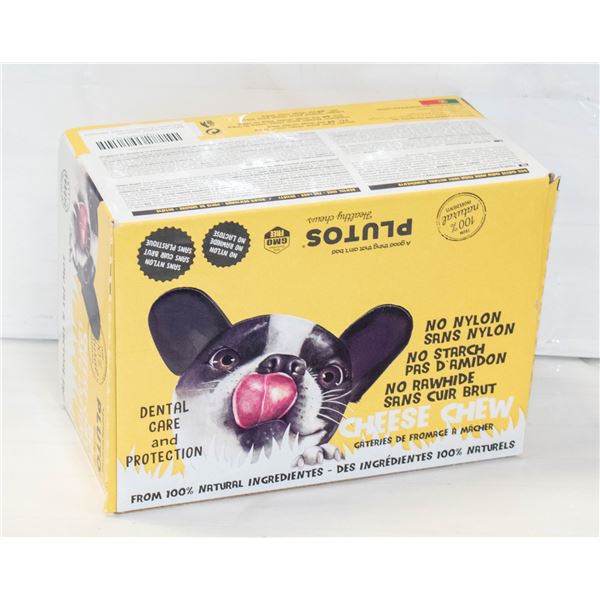 CASE OF PLUTOS 100% NATURAL DOG CHEWIE BONES