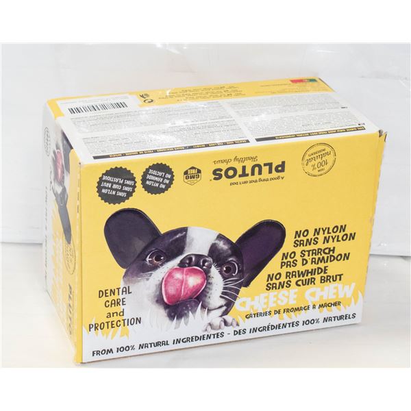 CASE OF PLUTOS 100% NATURAL DOG CHEWIE BONES