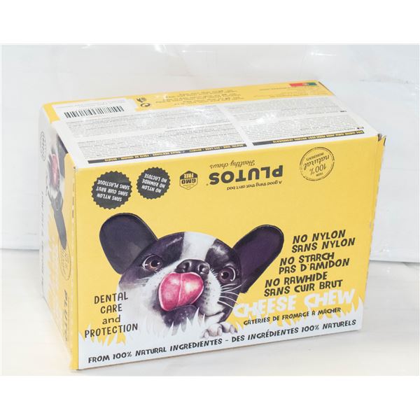 CASE OF PLUTOS 100% NATURAL DOG CHEWIE BONES