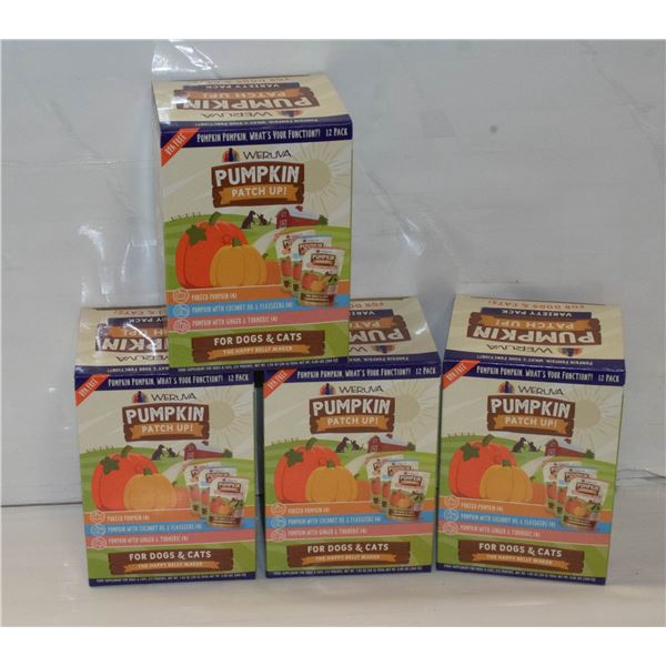 WERUVA PUMKIN PATCH VARIETY PACK PET FOOD 48PACKS
