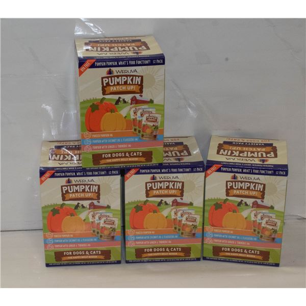 WERUVA PUMKIN PATCH VARIETY PACK PET FOOD 48PACKS