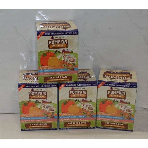 WERUVA PUMKIN PATCH VARIETY PACK PET FOOD 48PACKS