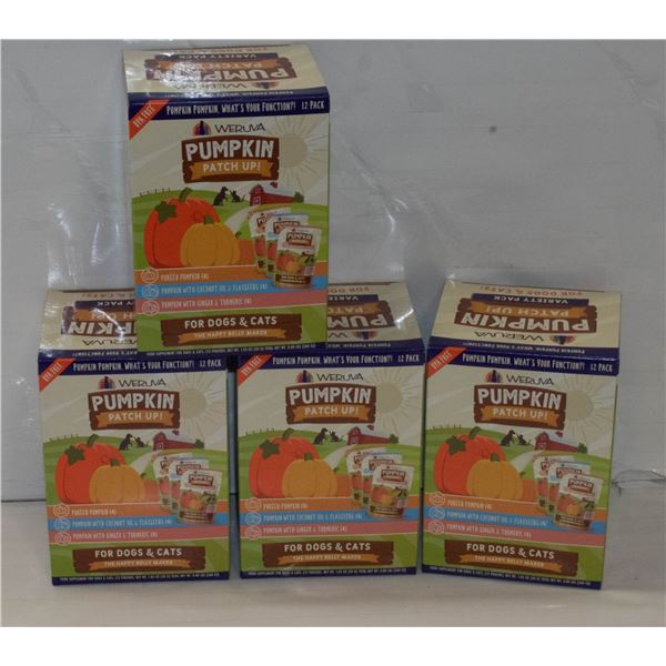 WERUVA PUMKIN PATCH VARIETY PACK PET FOOD 48PACKS