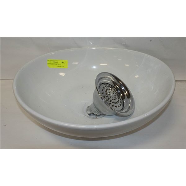 VESSEL SINK & FAUCET