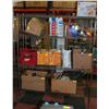 Image 1 : STATIONARY STEEL RACK SHELVES