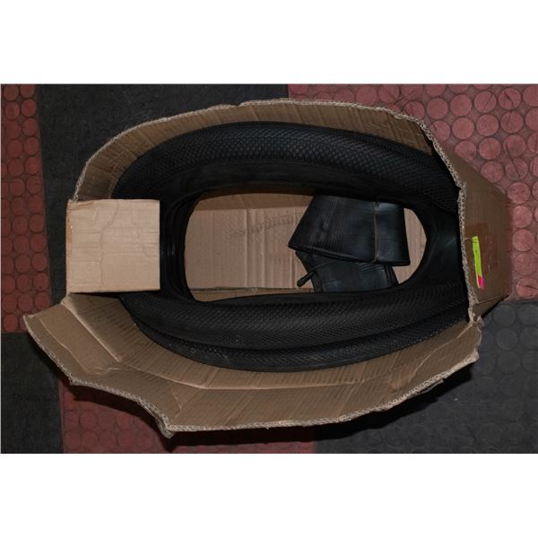 PAIR OF FAT TIRES AND TUBES 20X4.0