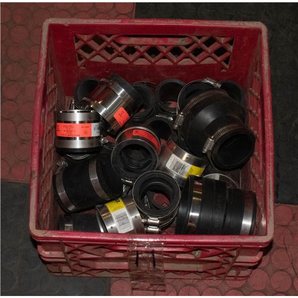 25 PEICES RUBBER COUPLING; PL - CI - SS - C