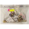 Image 1 : 50 BRASS FITINGS; NEW; ASSORTED SIZES & TYPES