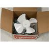 Image 1 : NEW 1/150HP 3.3" DIA MOTOR SINGLE SPEED W. 2 FANS