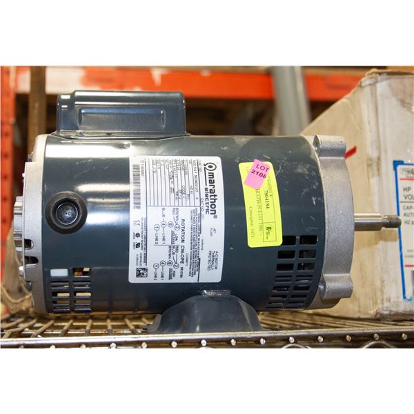 NEW 1HP MARATHON ELECTRIC - LOOSE