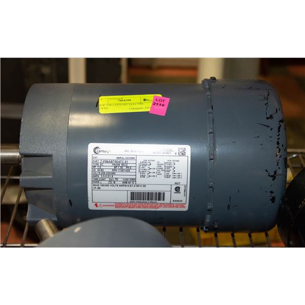 NEW 1HP CENTURY ELECTRIC - LOOSE