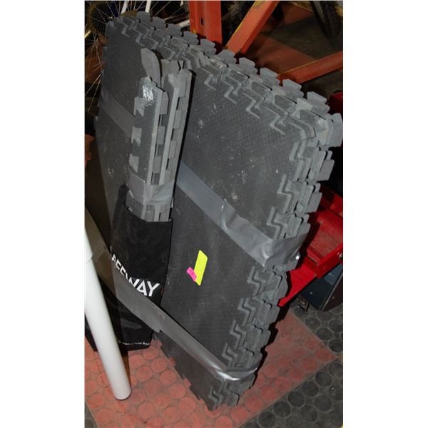 SEVEN 2X2 FOAM FLOOR MATS WITH CONNECTORS