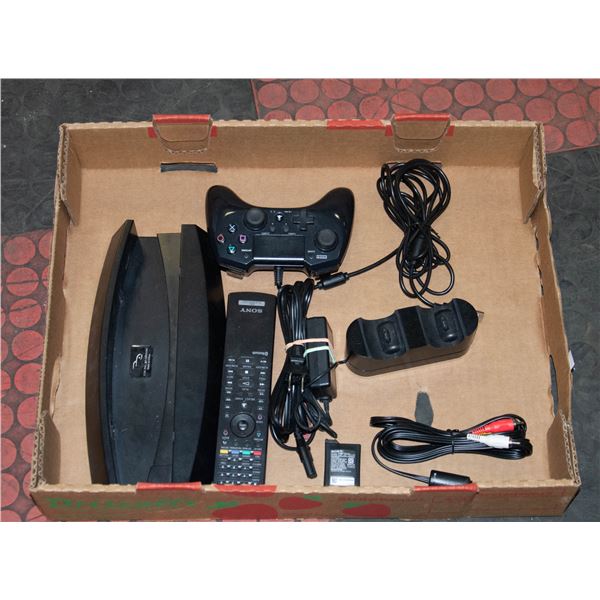 FLAT OF SONY GAMING PRODUCTS ADAPTORS ETC