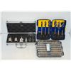Image 1 : 3 PARTIAL & FULL SETS OF WOOD AUGERS & DRILL BITS