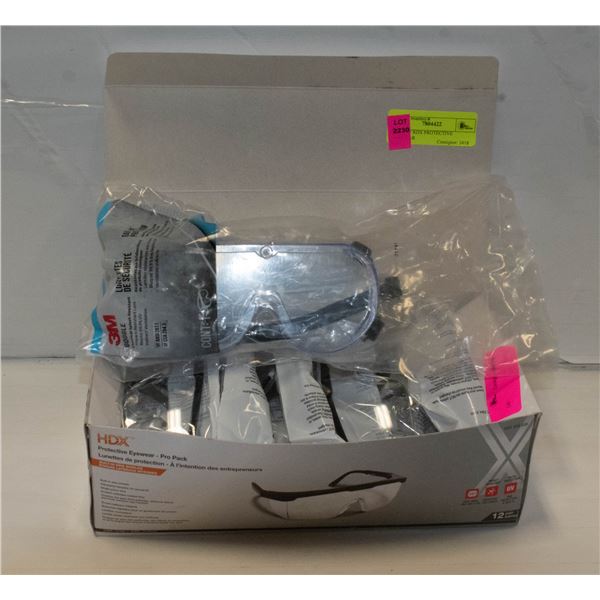 CASE OF RDX PROTECTIVE EYEWEAR