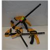 Image 1 : 3 DEWALT ADJUSTABLE CLAMPS