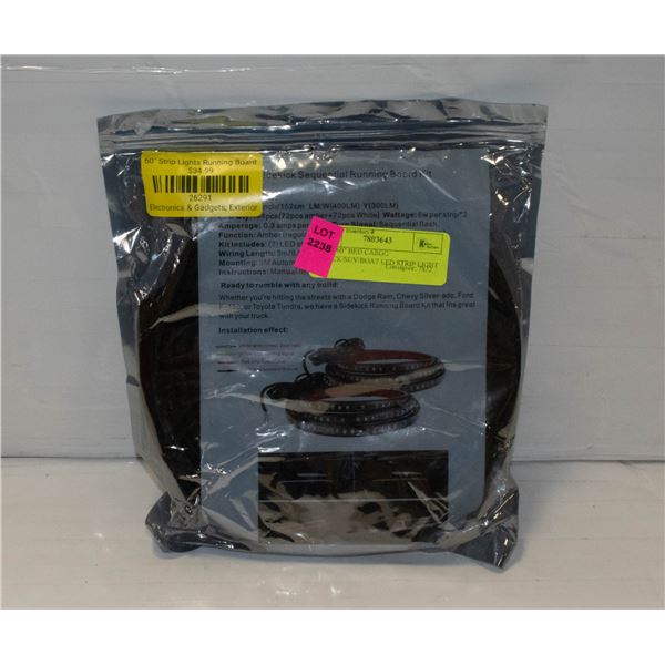 NEW 60" BED CARGO TRUCK/SUV/BOAT LED STRIP LIGHT