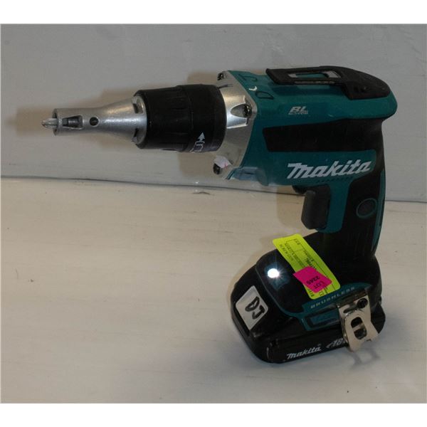 MAKITA BRUSHLESS 18V DRYWALL SCREW GUN