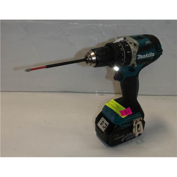 MAKITA BRUSHLESS 18V DRILL