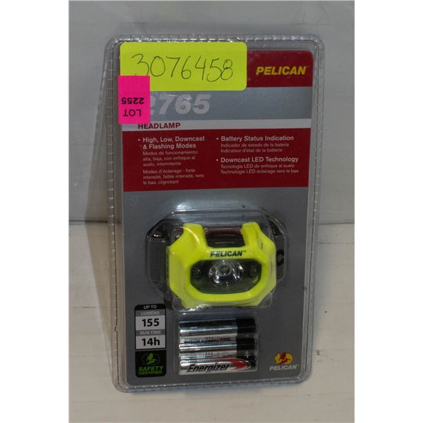 NEW SEALED PELICAN 2765 HEADLAMP 14H RUN TIME