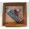 Image 1 : BOX OF SOCKETS AND SEVERAL DRIVES
