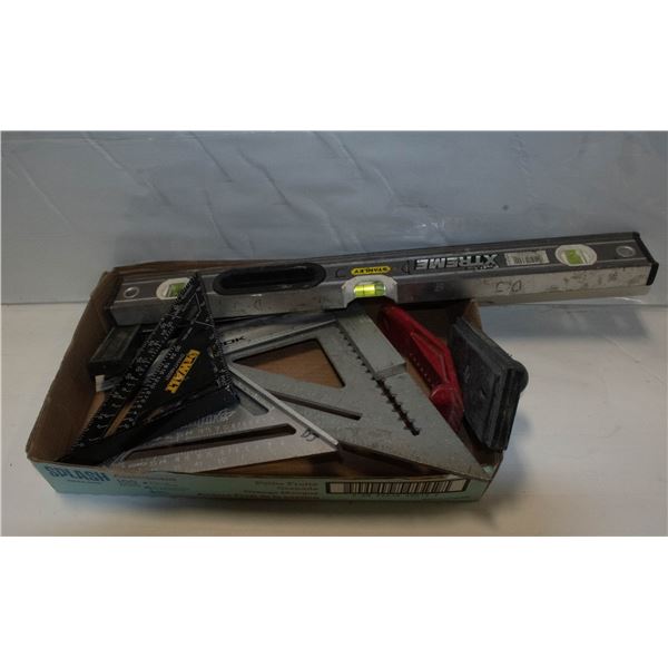 FLAT OF LEVELS, TRI ANGLES AND MORE