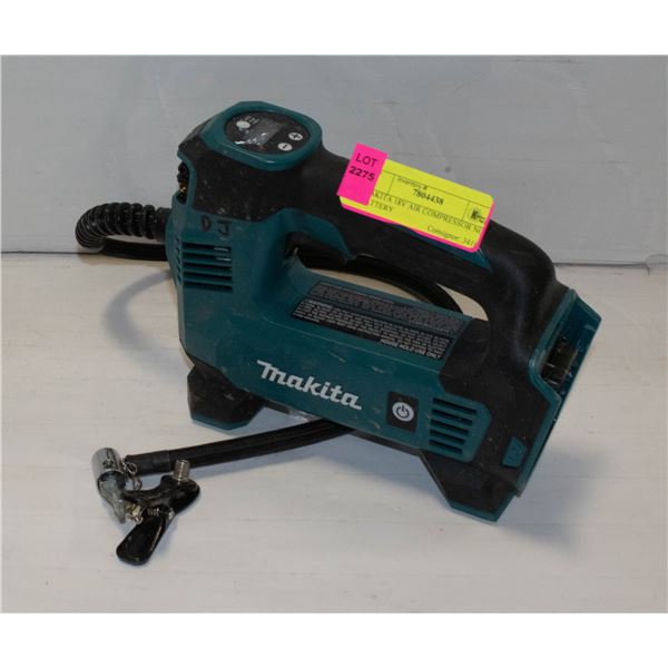 MAKITA 18V AIR COMPRESSOR NO BATTERY