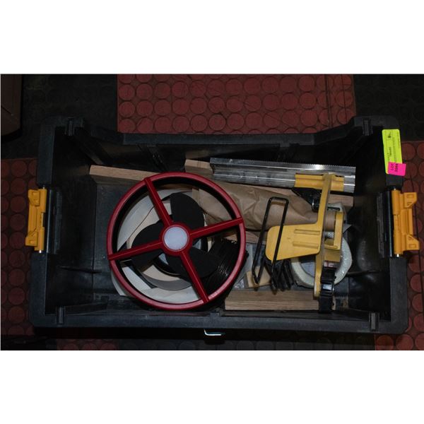 BIN OF MIXED ESTATE TOOLS