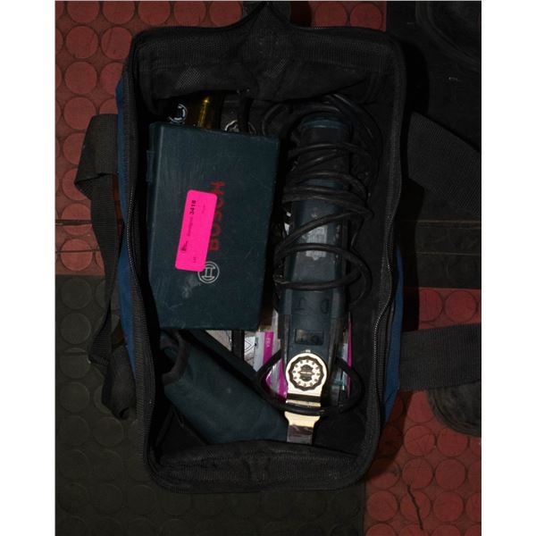 BOSCH TOOL BAG WITH CONTENTS