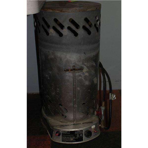 PROPANE HEATER TESTED