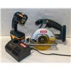 Image 1 : RYOBE 18 VOLT SAW LIGHT BATTERY AND CHARGER