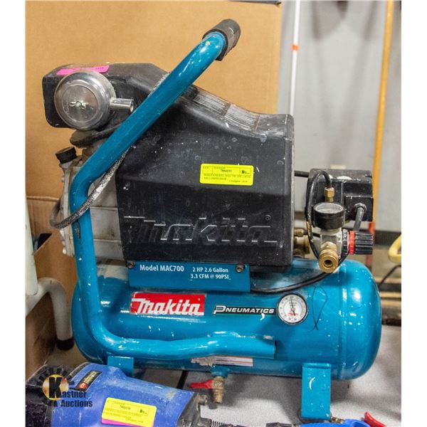 MAKITA MODEL MAC 700 2HP 2.6GAL AIR COMPRESSOR