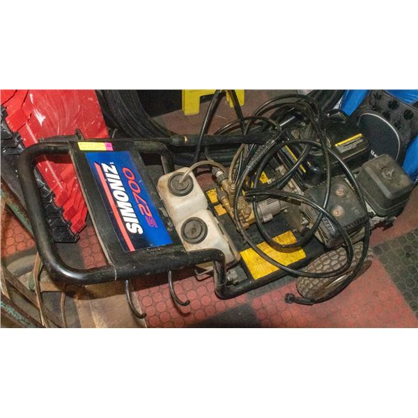 SIMONIZ S27000 GAS ENGINE PRESSURE WASHER