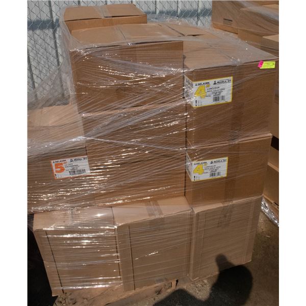 PALLET OF SELKIRK PRODUCTS INCLUDES 5" DIA 12" GAL