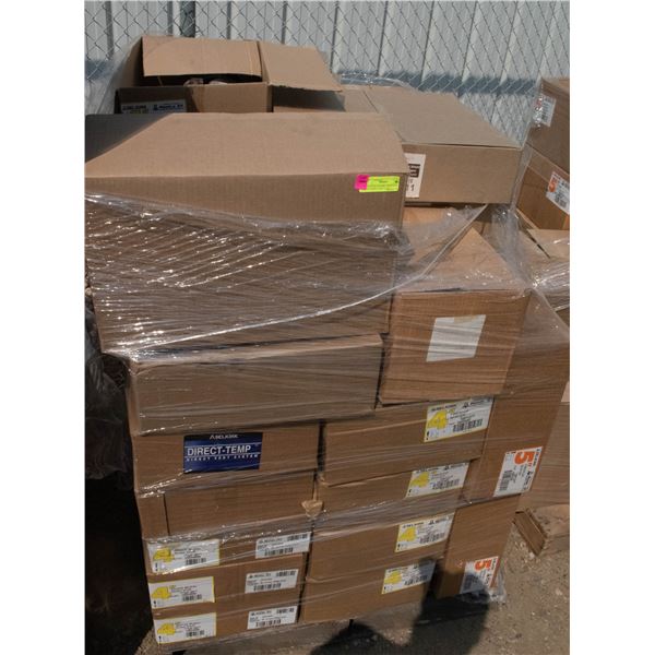 PALLET OF SELKIRK PRODUCTS INCLUDES 4" DIA/ 5" DIA