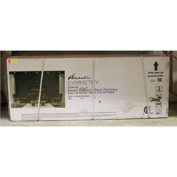 AMANTI SYMMETRY 42" ELECTRIC FIREPLACE SYM-42